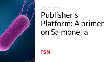 Publisher's Platform: A primer on Salmonella