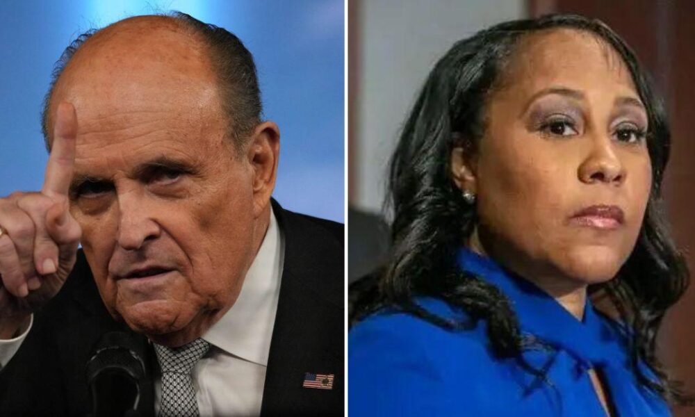 Rudy Giuliani sparks backlash after calling Fulton County District Attorney Fani Willis a 'ho' at Christian event