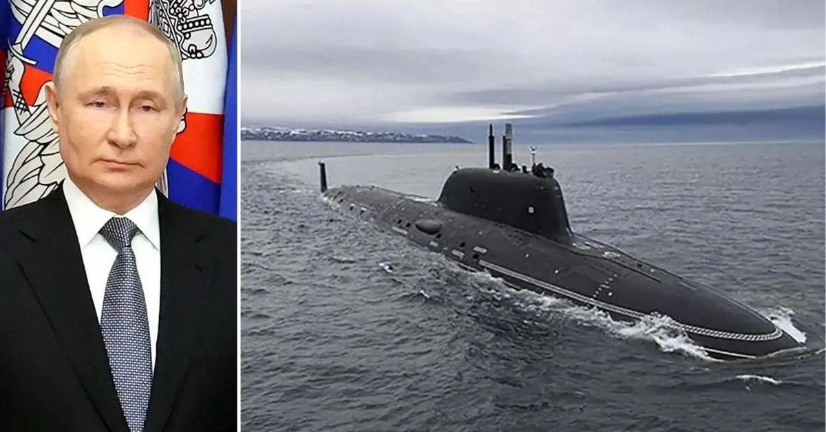Russian nuclear submarine approaches British coast as warships arrive in Cuba