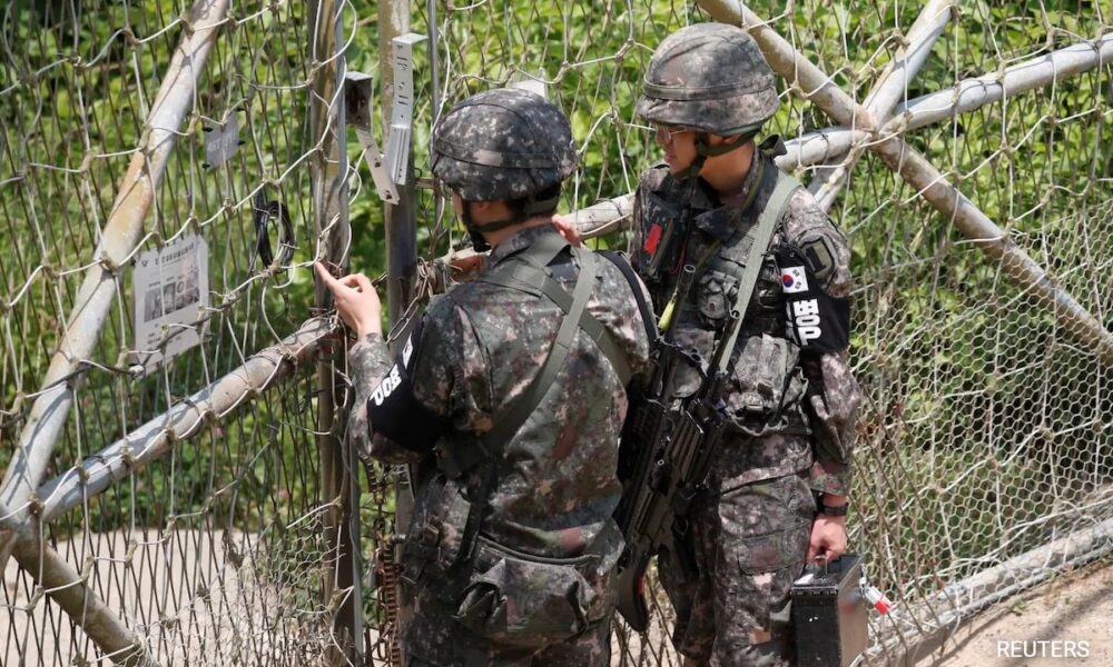 South Korea fires warning shots after North Korean soldiers briefly cross the border