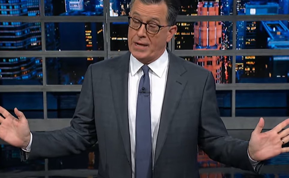 Stephen Colbert talks about Trump's conviction on The Late Show.