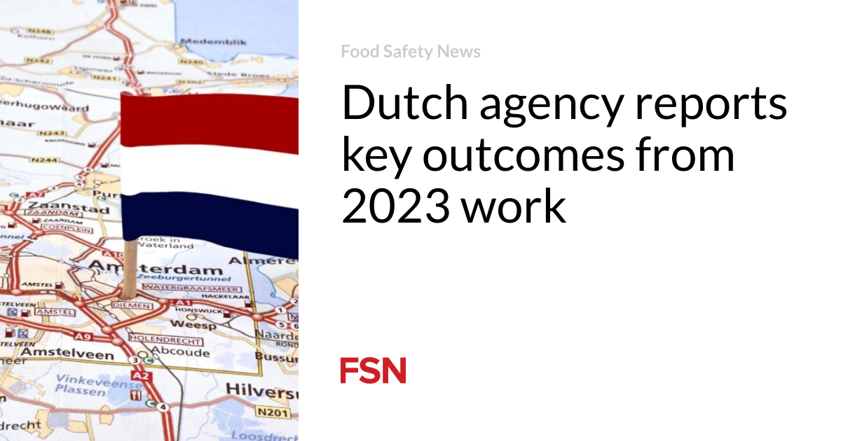The Dutch agency will report the main results of the work in 2023