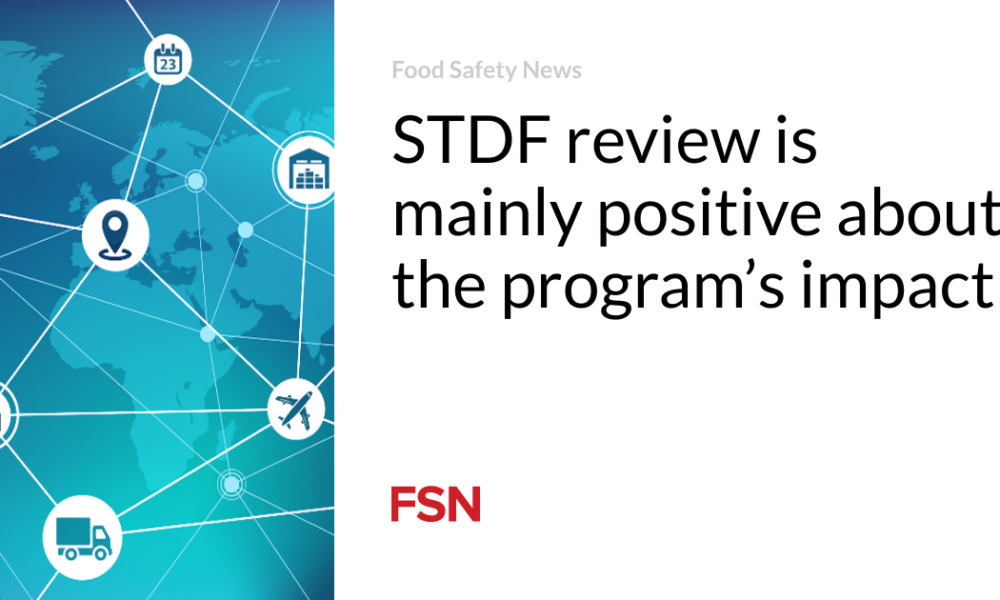 The STDF assessment is largely positive about the impact of the program