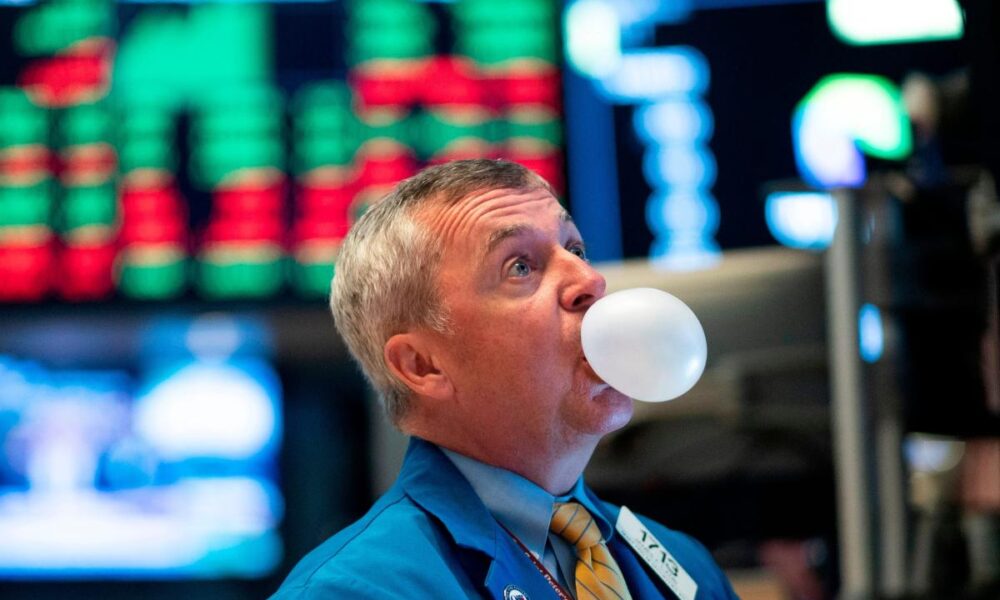There are eight warning signs of a stock market bubble and six of them have already flashed, says UBS