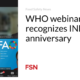 WHO webinar recognizes INFOSAN anniversary