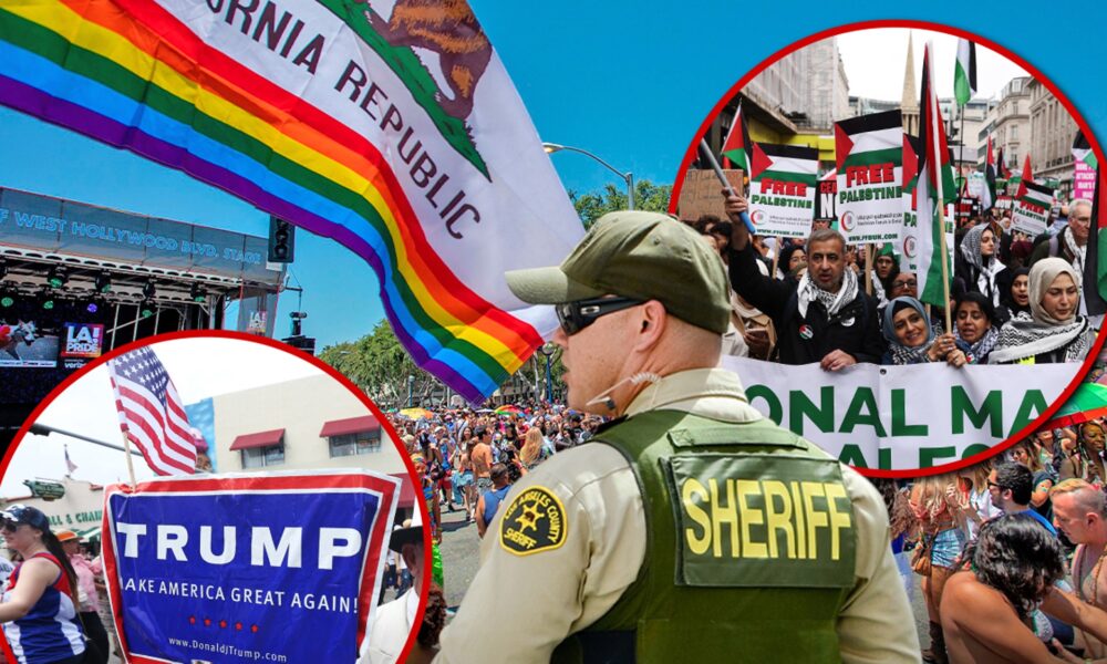 WeHo Pride has the police brace for Palestinian protesters and angry Trumpers