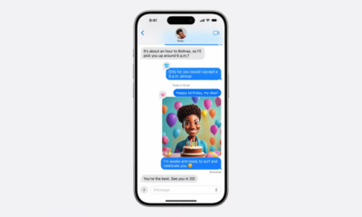 Apple Intelligence gen AI artwork in Messages