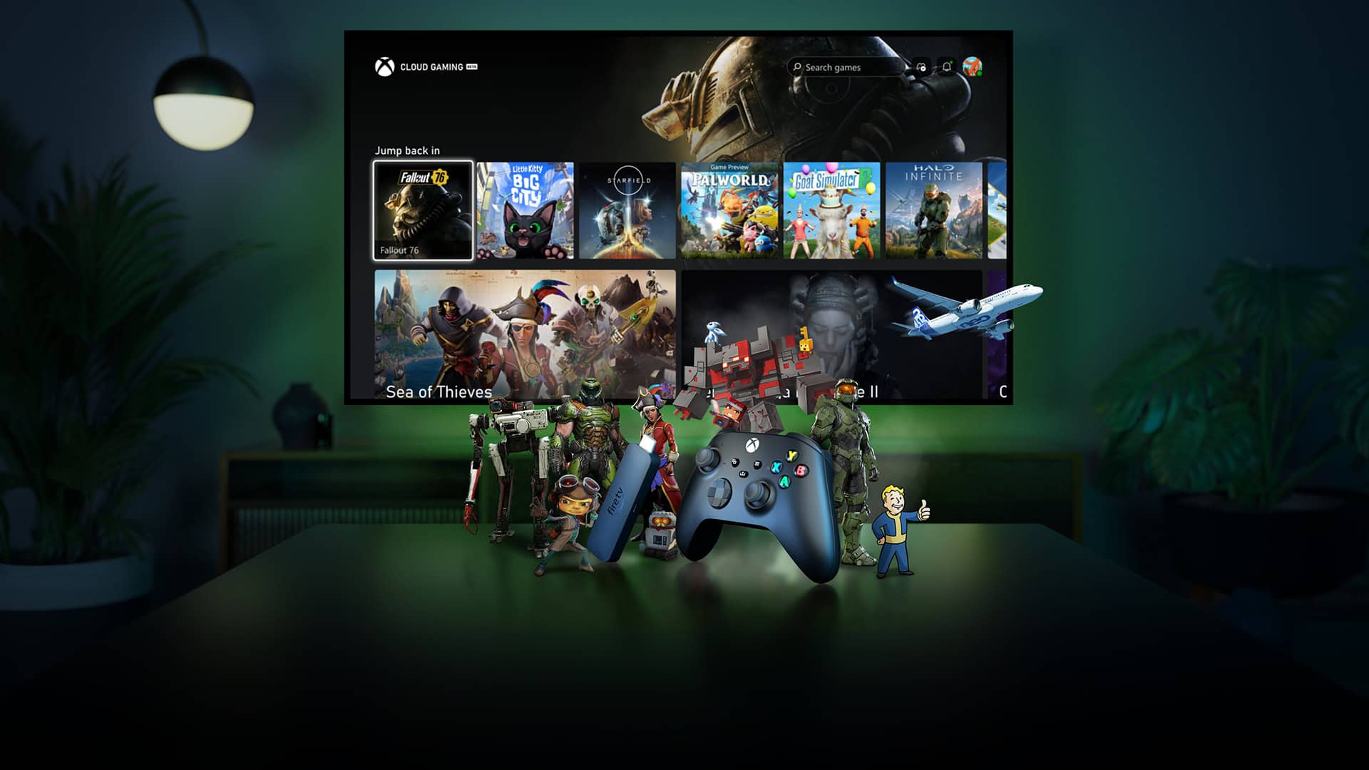 Xbox cloud gaming launches on Amazon's Fire TV devices