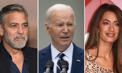 Amal Clooney wants George to 'distance' from Biden: Insiders