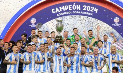 Argentina vs Colombia live updates: Messi lifts Copa America trophy in final marred by chaos outside venue
