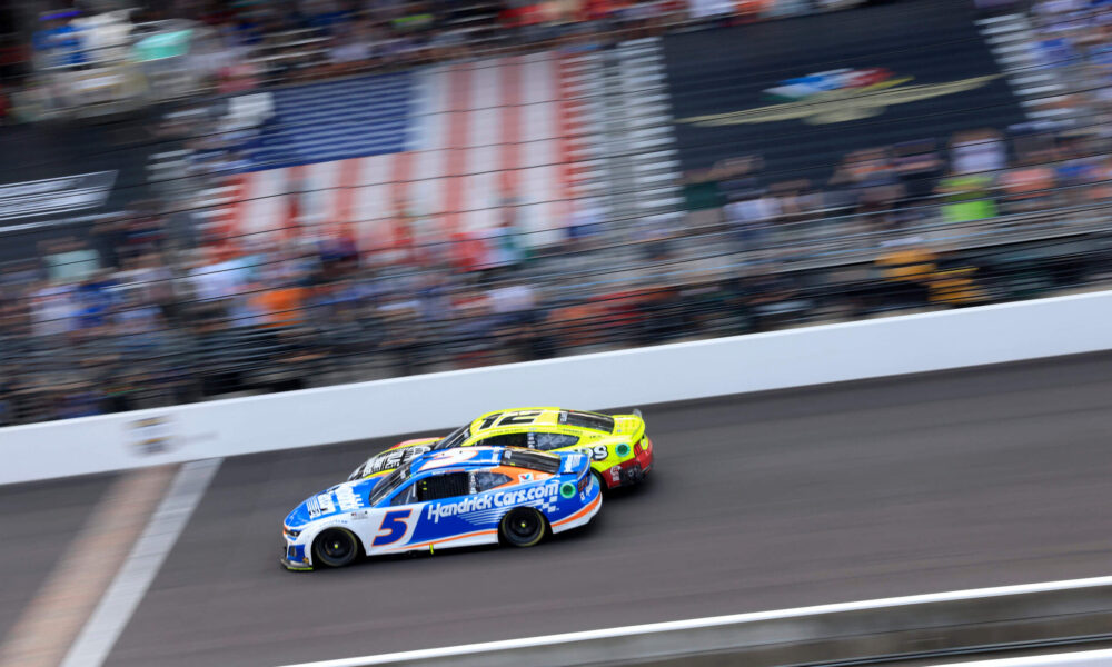 At the Brickyard 400, the restart rule leaves Ryan Blaney wondering what could have happened