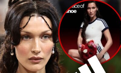 Bella Hadid breaks silence on Adidas Olympic shoe controversy and pleads ignorance