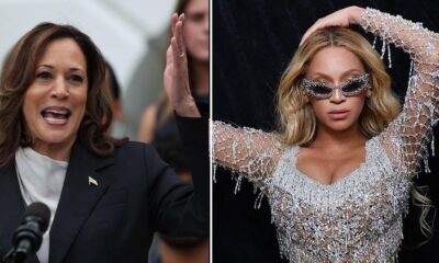 Beyoncé gives Kamala Harris 'permission to use freedom' for campaign
