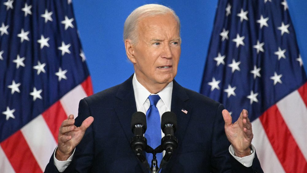 Biden wrongly calls Kamala Harris 'Vice President Trump'