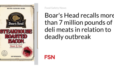 Boar's Head is recalling more than 7 million pounds of processed meats tied to the deadly outbreak