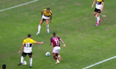 Brazilian club Flamengo is awarded a bizarre penalty after the opponent kicks the second ball to disrupt the game