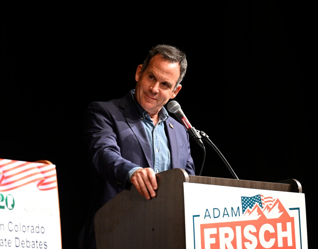 Colorado Democrat Adam Frisch is calling on Biden to drop out of the presidential race
