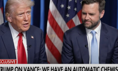 Critics are squirming over one moment in Fox News interview with Trump and Vance