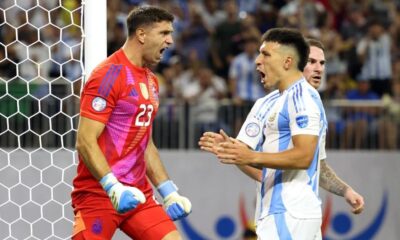 'Dibu' Martinez saves Argentina in shootout as Lionel Messi and company advance to Copa America semi-finals