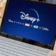 Disney+ on a laptop screen