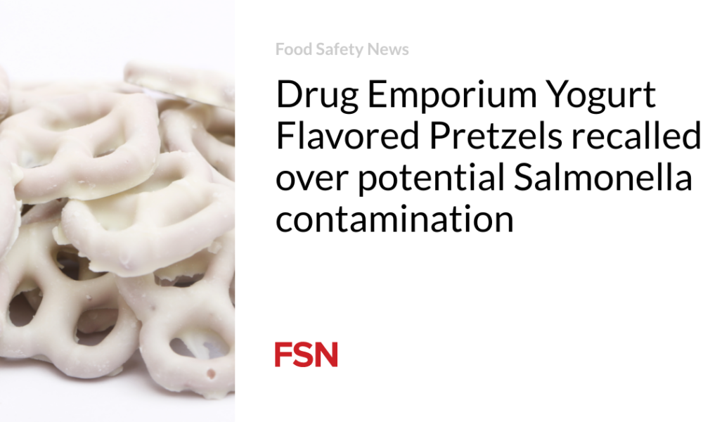 Drug Emporium Yogurt Flavored Pretzels Recalled Due to Possible Salmonella Contamination