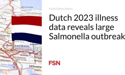 Dutch disease data from 2023 show a major outbreak of Salmonella