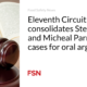 Eleventh Circuit consolidates Stewart and Michael Parnell cases for oral arguments