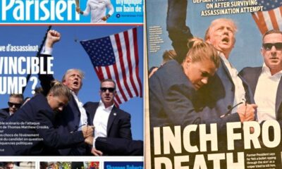 How newspapers worldwide reported on the attempted assassination of Trump