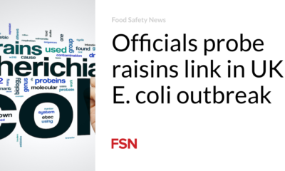 Officials are investigating the link between raisins in Britain's E. coli outbreak
