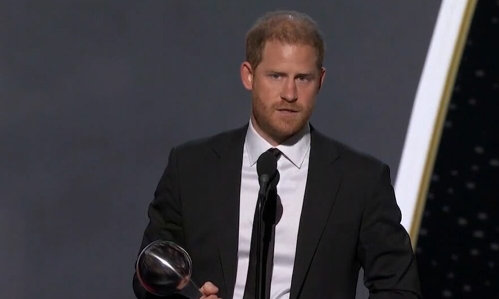 Prince Harry Pays Tribute to Pat Tillman's Mother During Powerful ESPYs Speech
