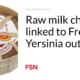 Raw milk cheese linked to French Yersinia outbreak