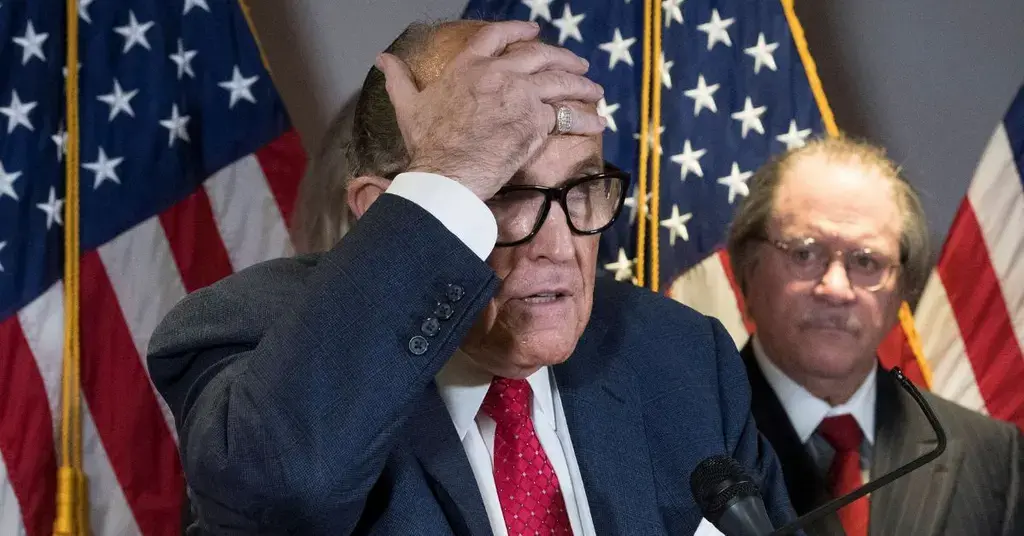 Rudy Giuliani has been suspended from New York for lying about the 2020 election