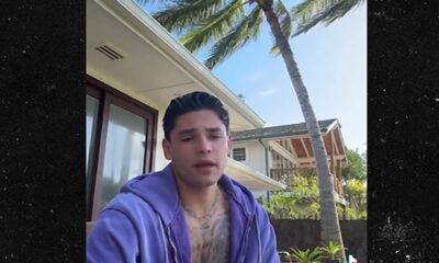 Ryan Garcia says he's going to rehab in a two-minute apology video to his ex-wife