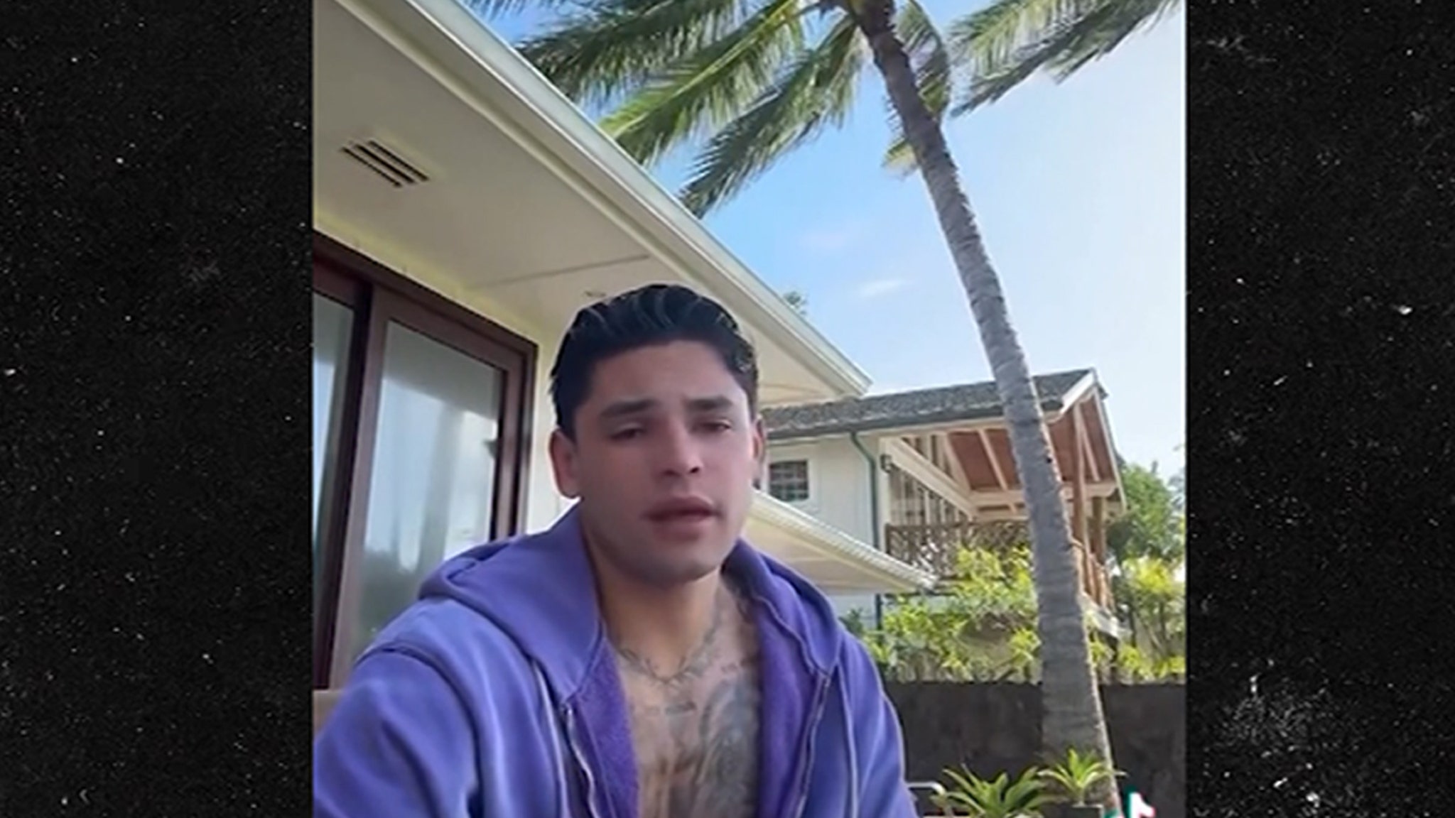 Ryan Garcia says he's going to rehab in a two-minute apology video to his ex-wife