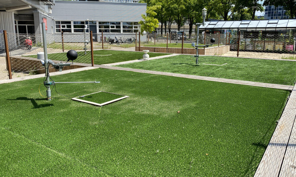 Self-cooling turf can make blistering sports more bearable