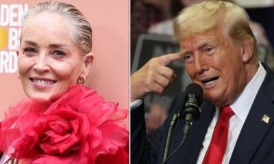 Sharon Stone reveals plan to move to Europe if Trump is elected
