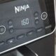 Close-up of a Ninja air fryer control panel