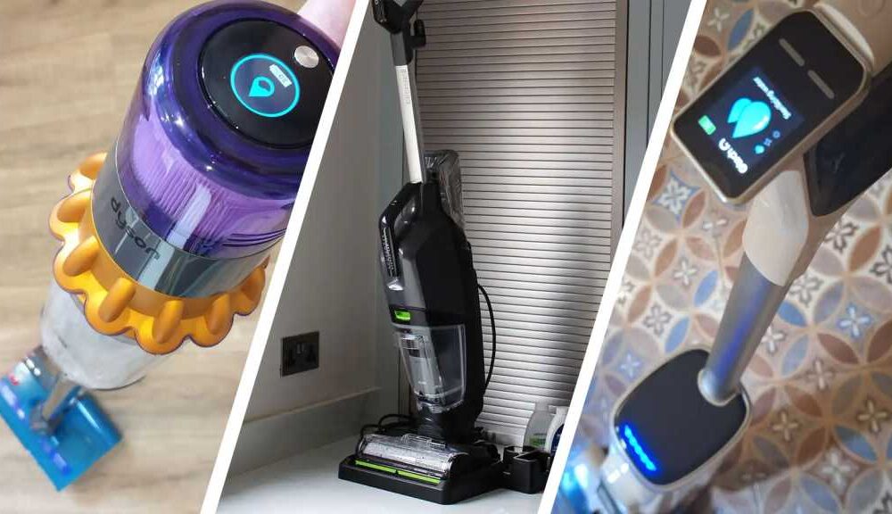 vacuums from Dyson, Bissell and Gtech