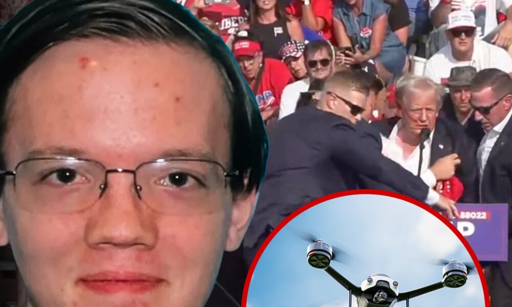 Thomas Matthew Crooks flew a drone over the Trump rally before the assassination attempt