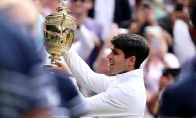 Wimbledon 2024 live updates: Carlos Alcaraz beats Novak Djokovic in straight sets to defend his crown