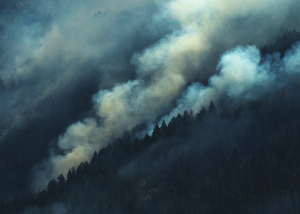 Alexanderberg fire, quarry fire, lake