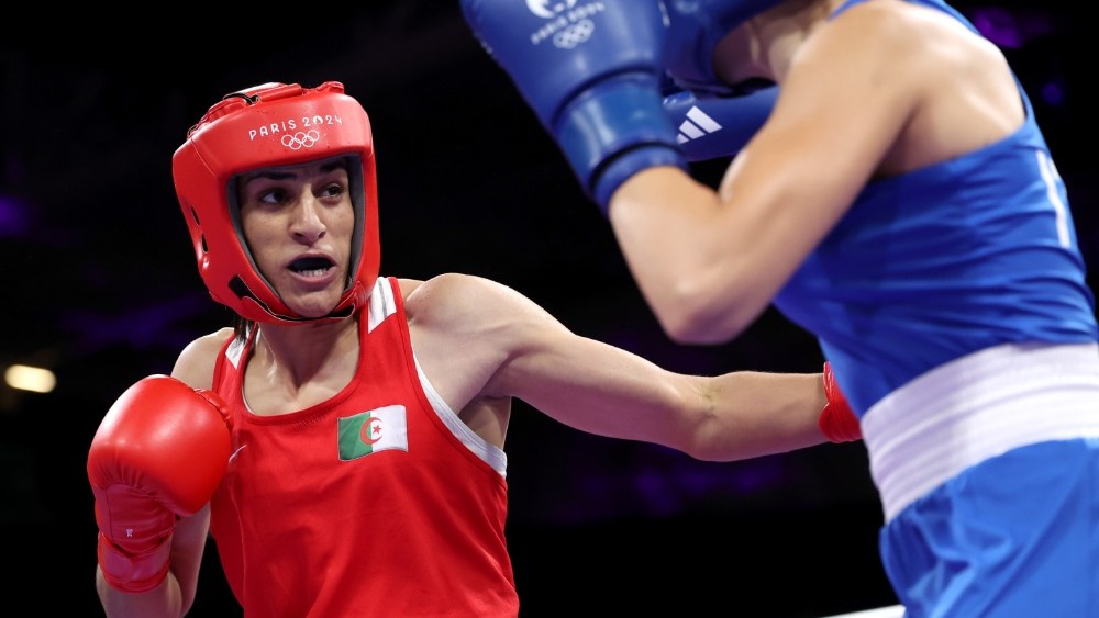 Algerian boxer Imane Khelif plagued by controversy wins bout