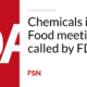 Chemicals in Food meeting convened by the FDA