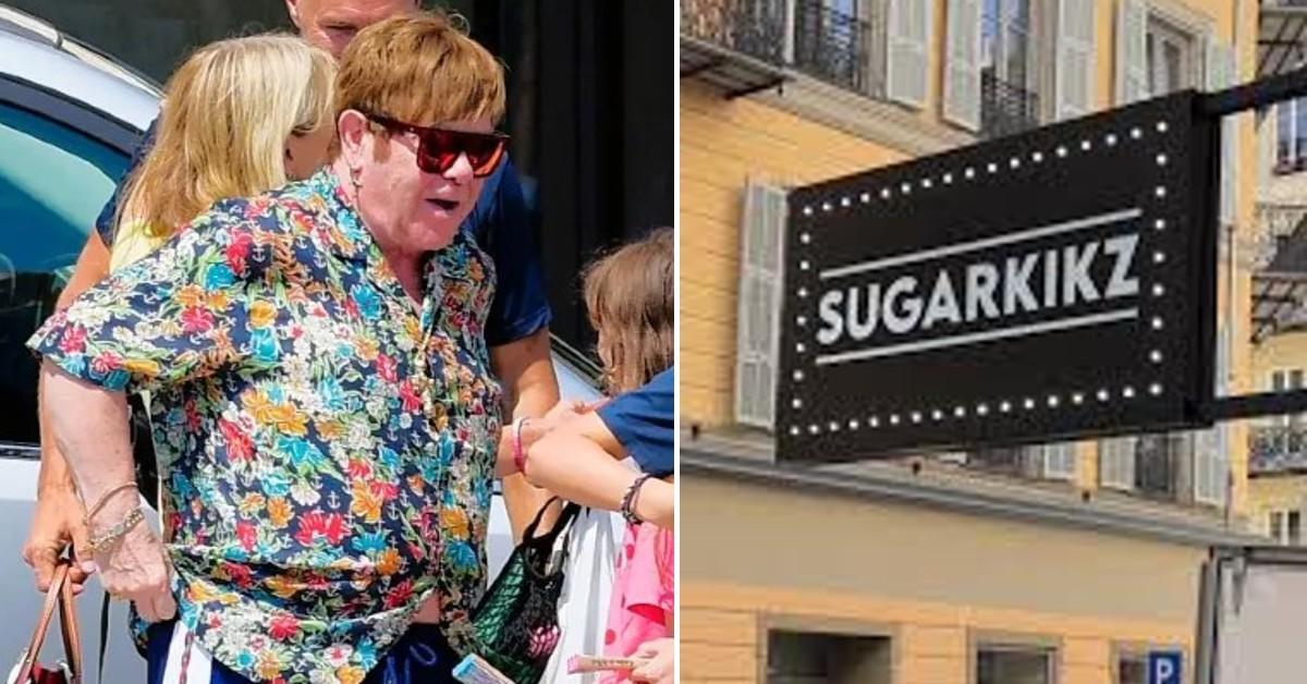 Elton John's shopping puddle creates a flood of Copycat urinators in the trendy shoe store