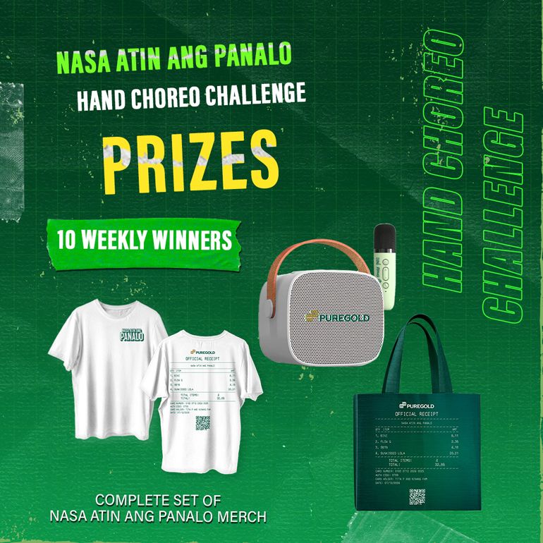 Flowing To Panalo: show the best hand choreo in the bars of Flow G and win exclusive prizes from Puregold