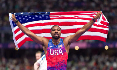 How Noah Lyles Became an Olympic 100 Meter Champion: A 300-Page Textbook, Biomechanics, and a Stickman