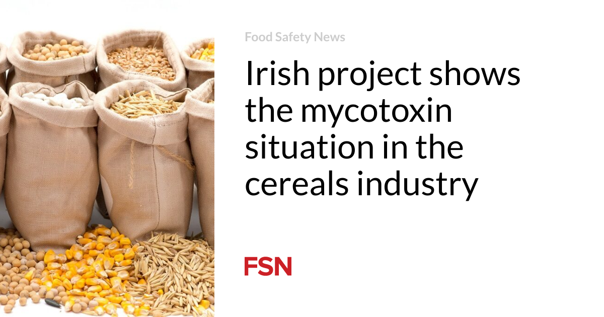 Irish project shows the mycotoxin situation in the grain industry