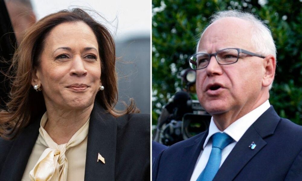 Kamala Harris names Minnesota Governor Tim Walz as her Vice President Running Mate