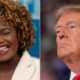 Karine Jean-Pierre's response to Trump's latest Biden conspiracy says it all