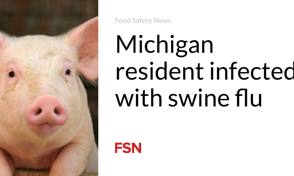 Michigan resident infected with swine flu